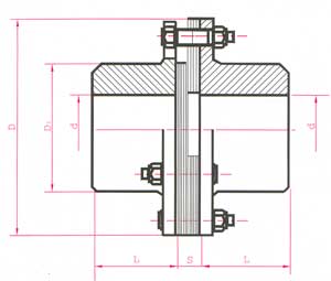 JZM型重型機械用膜片軸器