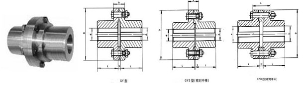 GY型凸緣聯(lián)軸器