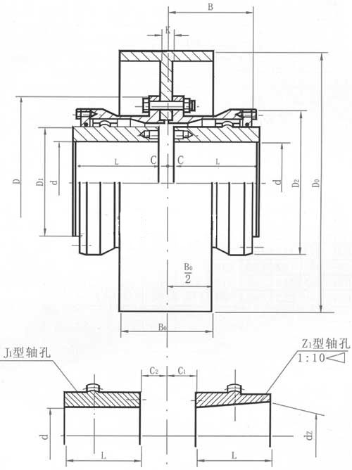 WGZ型鼓形齒式聯(lián)軸器